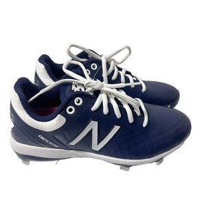 New Balance Kinetic Baseball Metal Cleats BlueShoes L4040TN5 Mens 5 Womens 7
